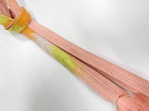正絹　手組帯締め
